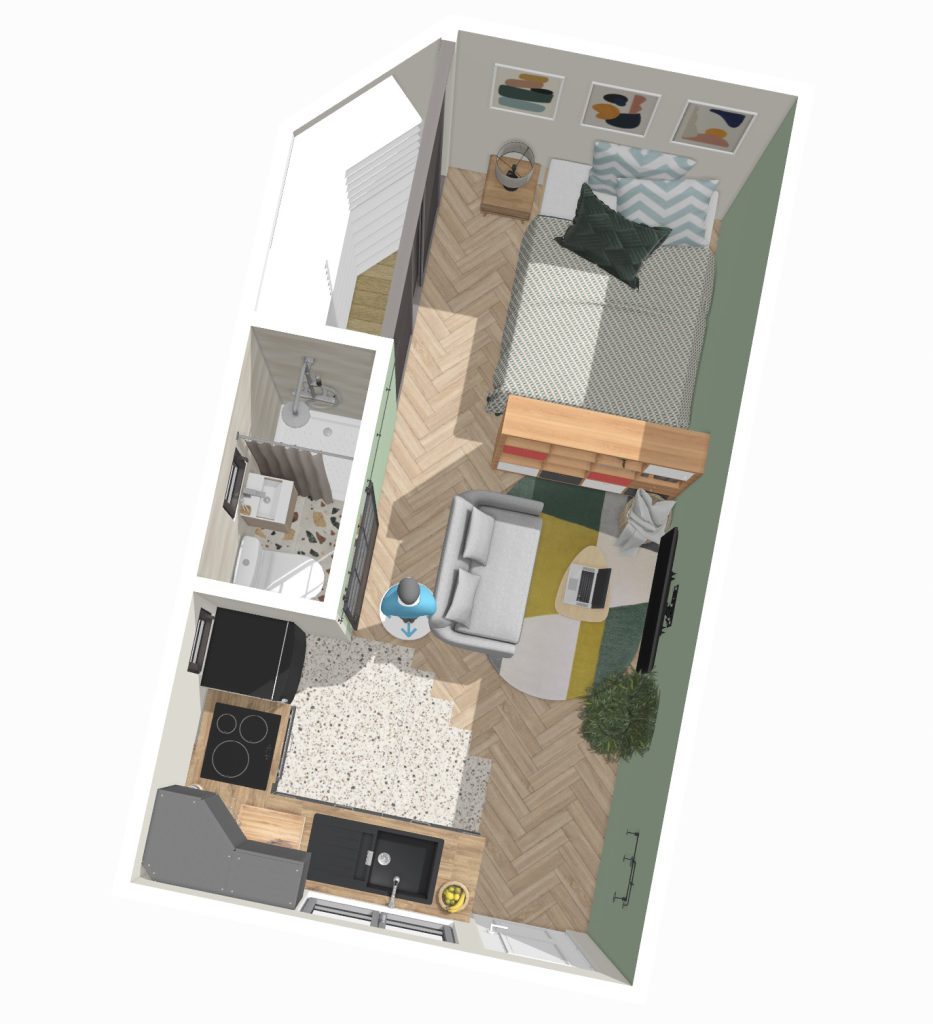 Photo 4/4 - appartement 1 pièce 18 m² à Issy-les-Moulineaux