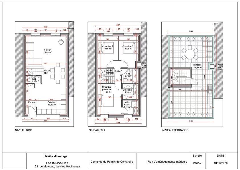 Photo 6/6 - maison 4 pièces 89 m² à Issy-les-Moulineaux